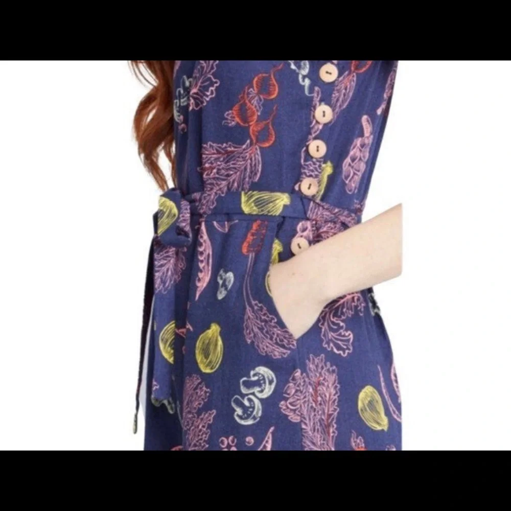 ModCloth Elated All Over cropped Jumpsuit - Picture 4 of 9